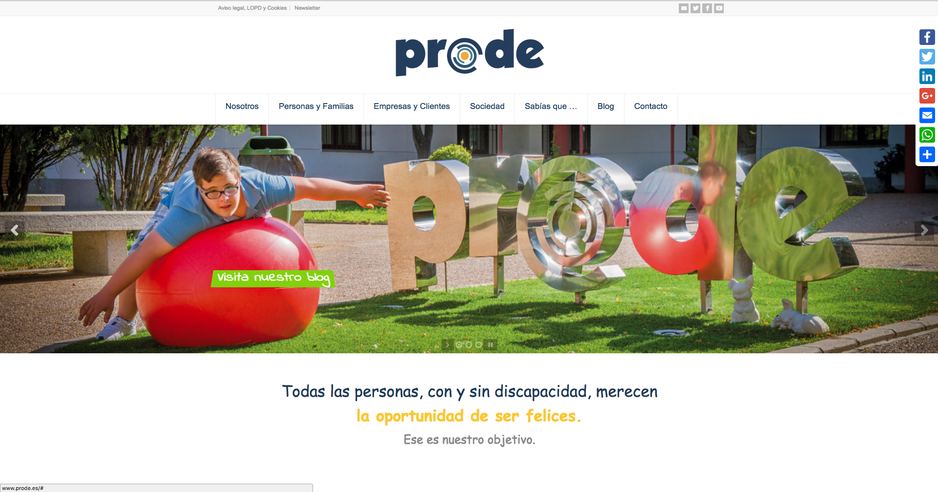 Ya Está Disponible La Nueva Web De PRODE